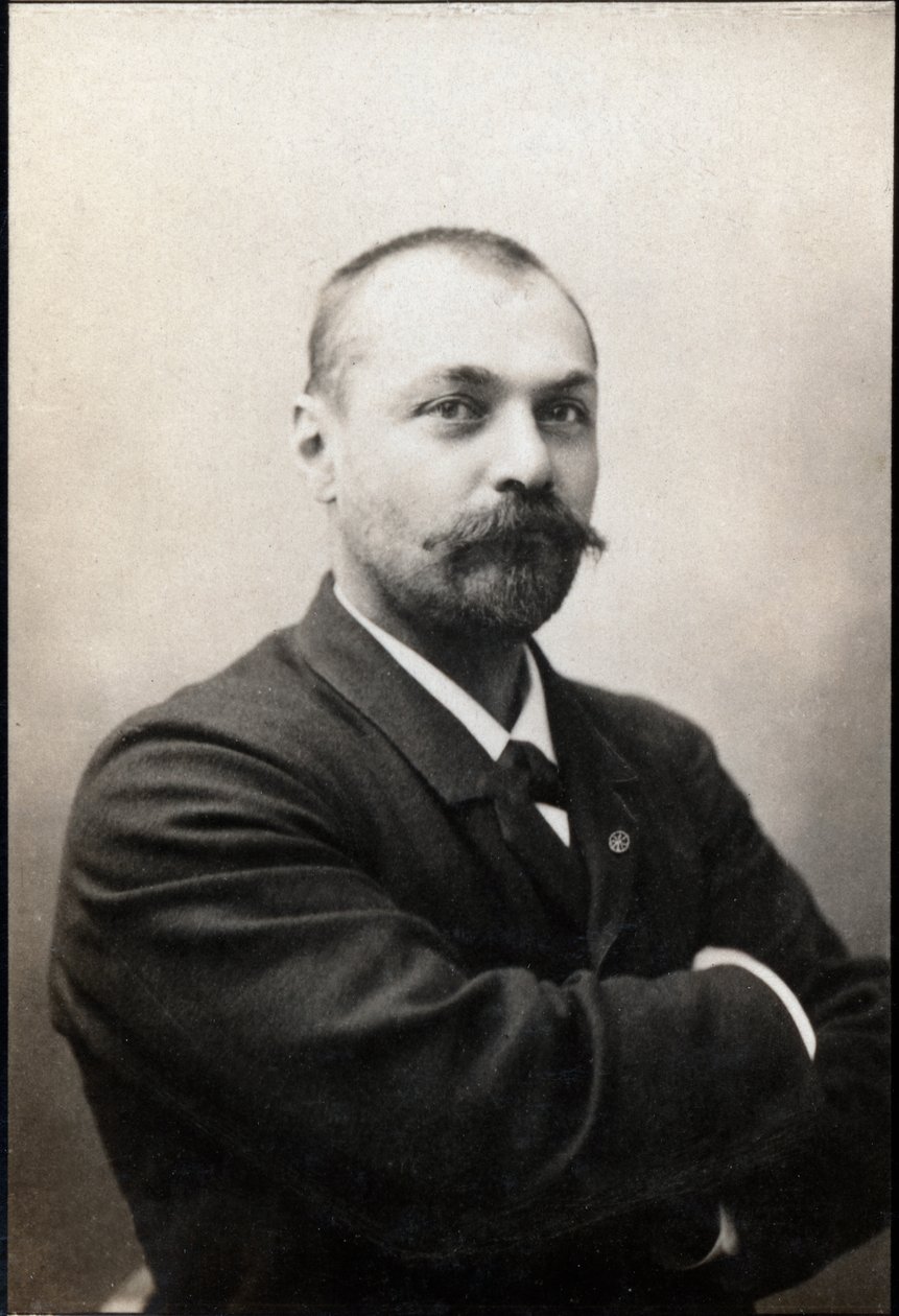 Porträt von Gabriel Bonvalot (1853-1933), französischer Entdecker von French Photographer