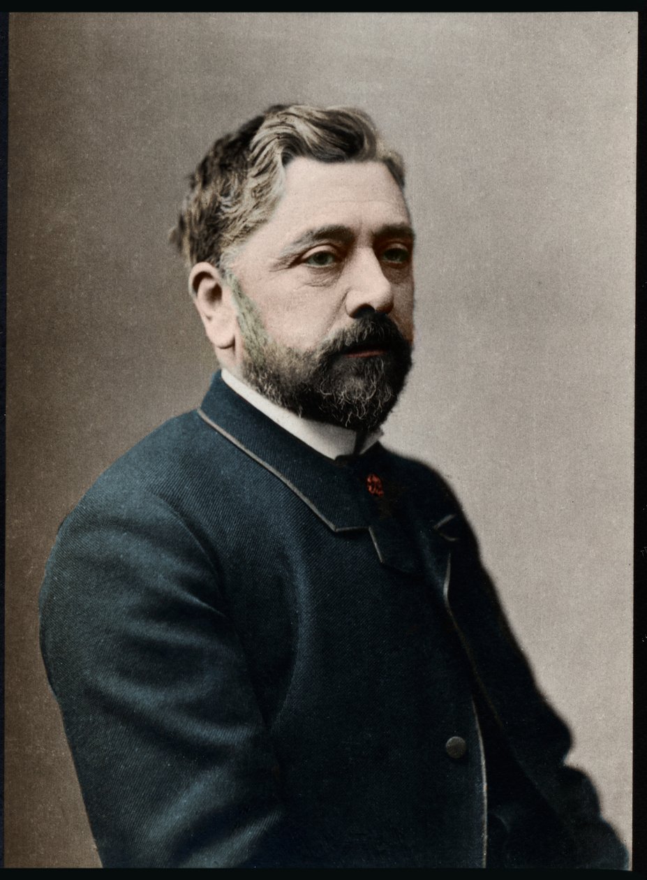 Porträt von Gustave Eiffel (1832-1923), französischer Ingenieur von French Photographer