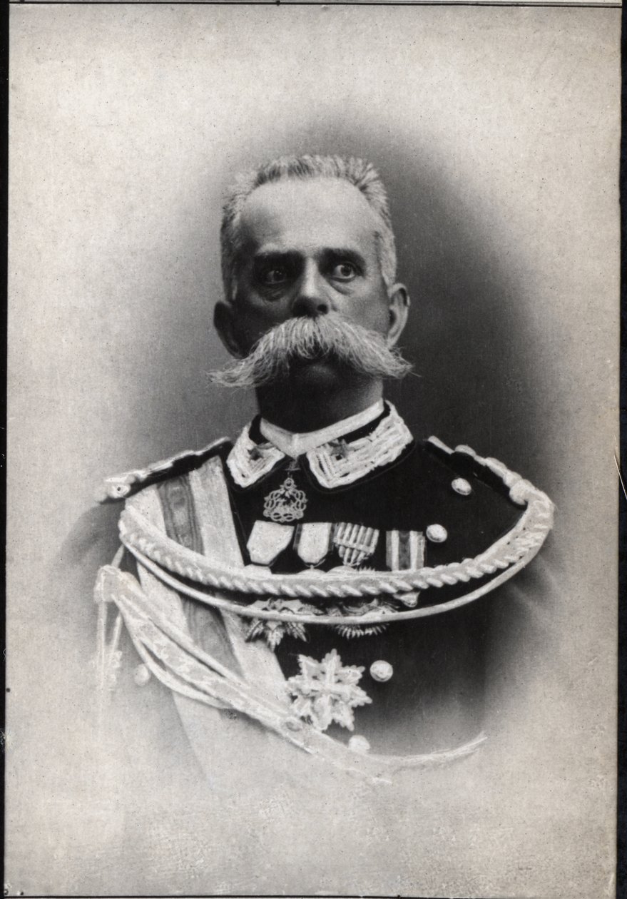 Porträt von Umberto I. (1844-1900), König von Italien von French Photographer