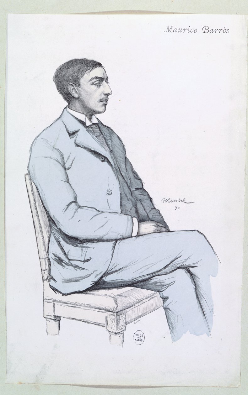 Maurice Barres (1862-1923) von French School