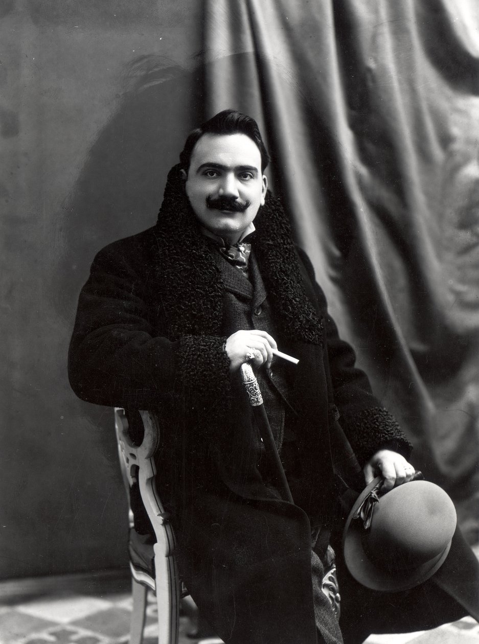 Der Tenor Enrico Caruso von Italian Photographer