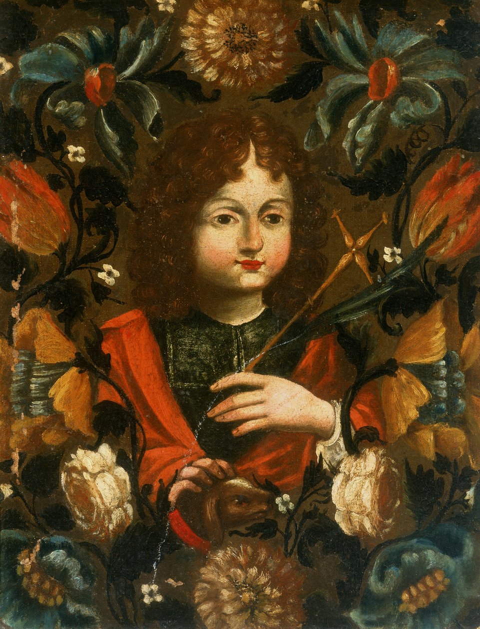 Johannes der Täufer von Italian School