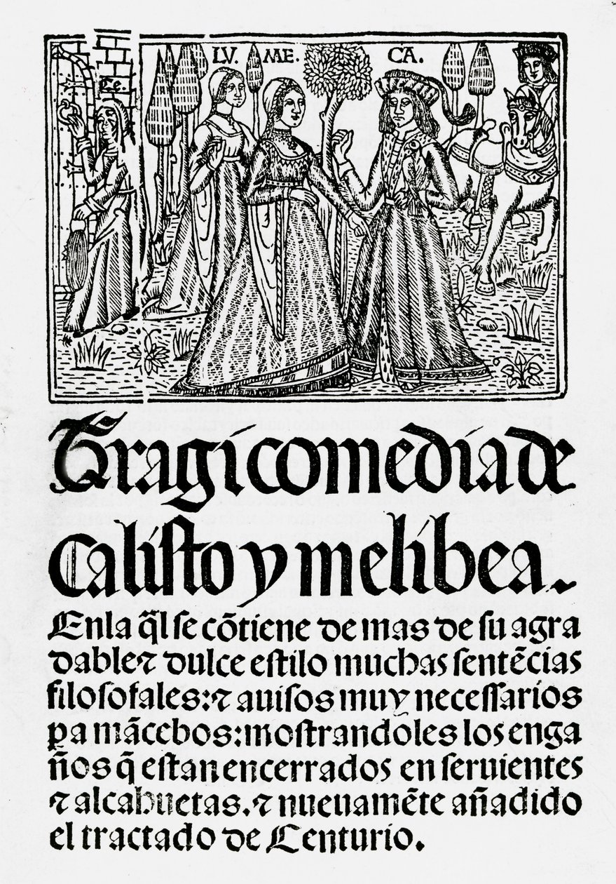 Tragicomedia de Calisto y Melibea von Spanish School