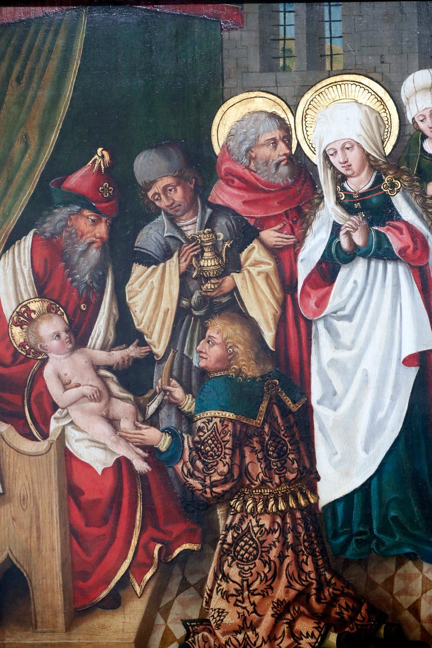 Beschneidung Christi (Detail) von Unknown