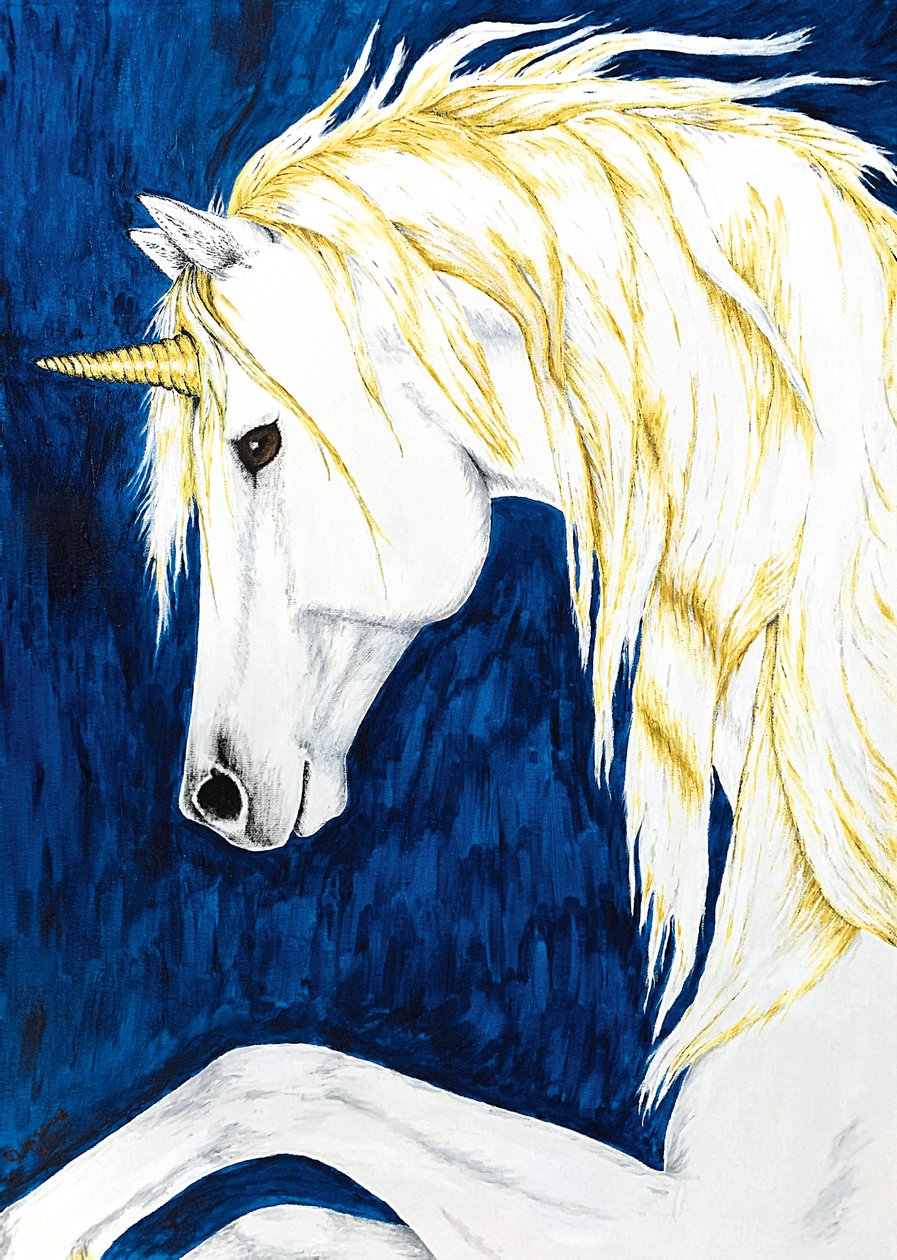Einhorn von Ute Schramke