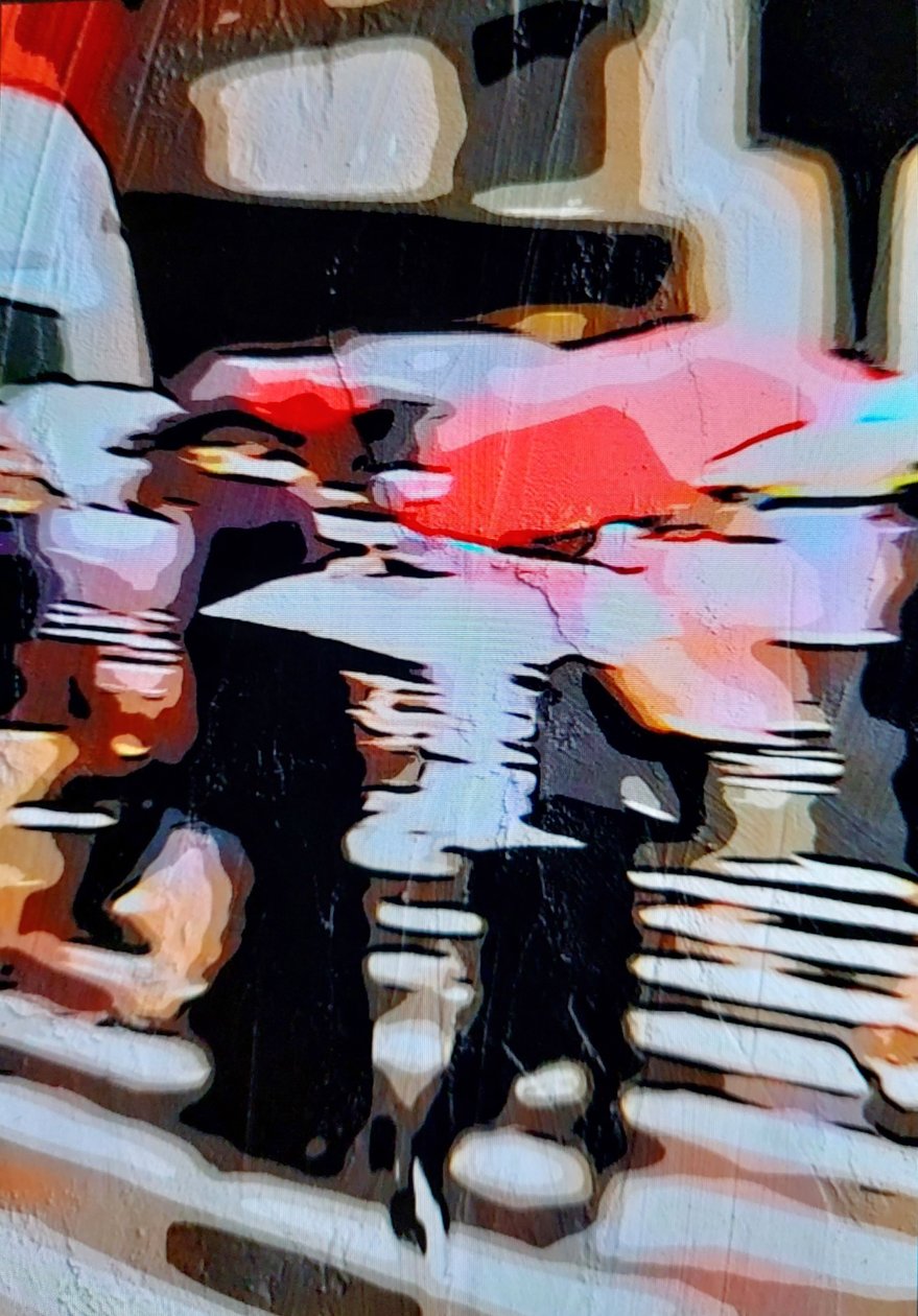 Red umbrella von Mavet
