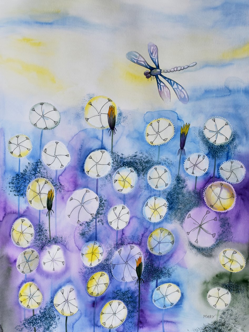 Pusteblumen von Marys Watercolors
