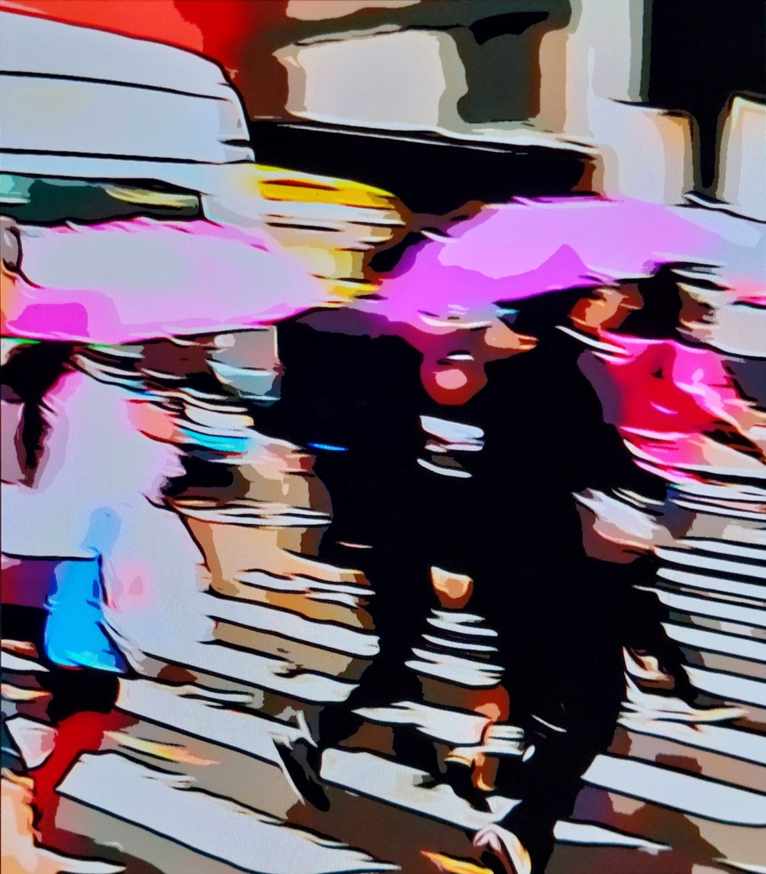 Regenschirm rosa von Mavet