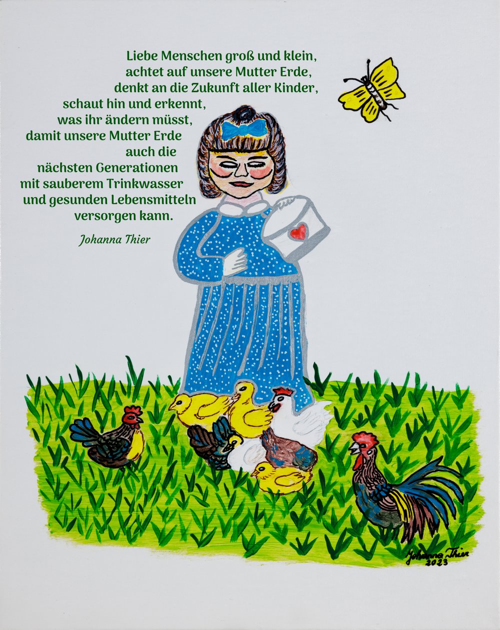 Achtsamkeit für eine heile Welt - Version 1 von Johanna Thier