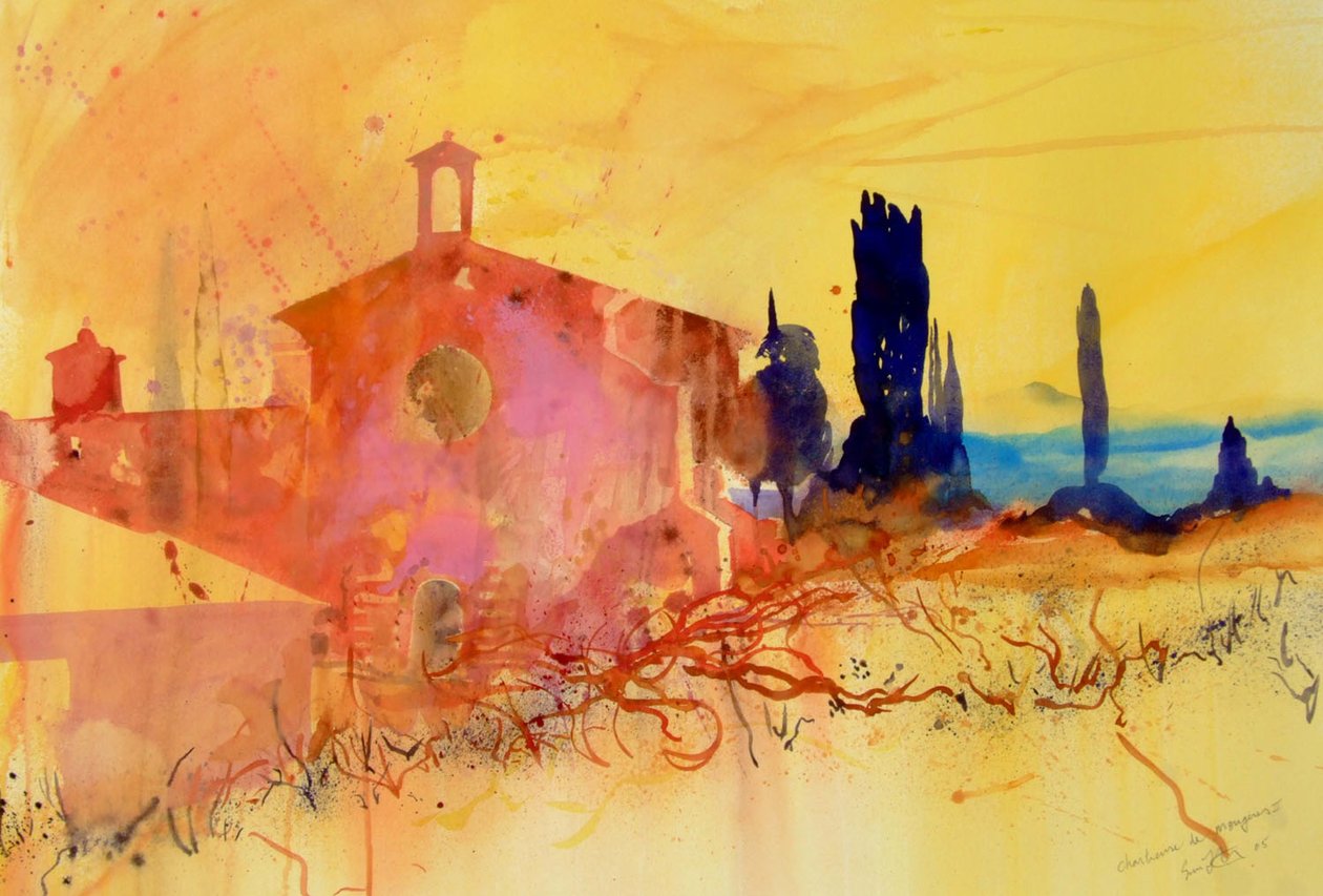 Das Kartäuserkloster von Mougeres II von Simon Fletcher