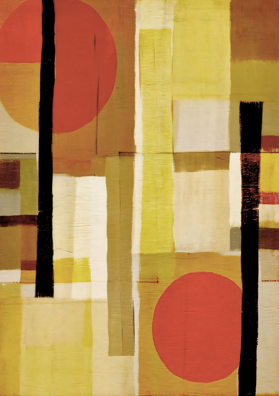 Boho gemischtes Poster, Moderne Wanddekoration für Zimmer | Druck auf Anfrage von F. Abderrahim