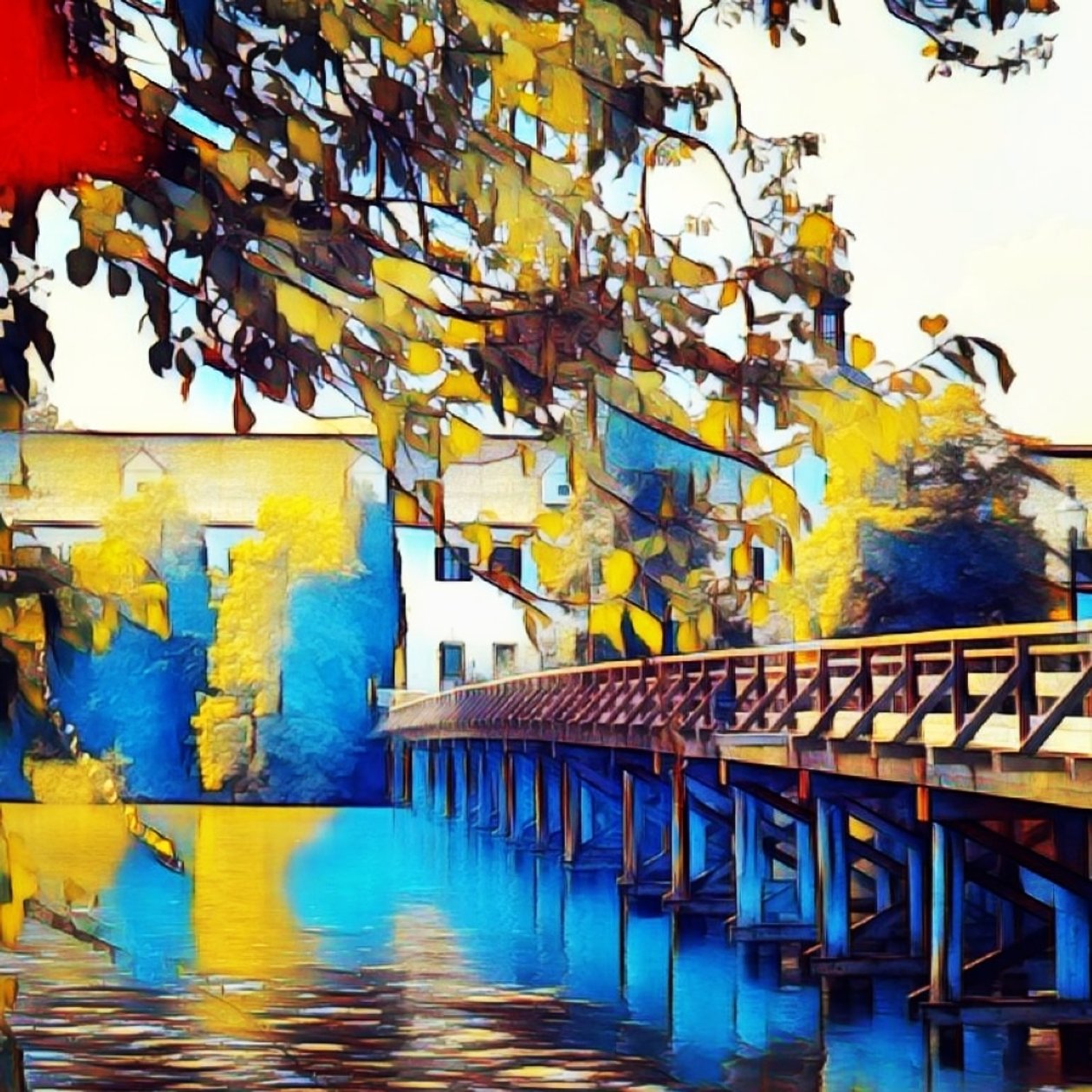 Die Friedensbrücke. von Margareta Uliarte