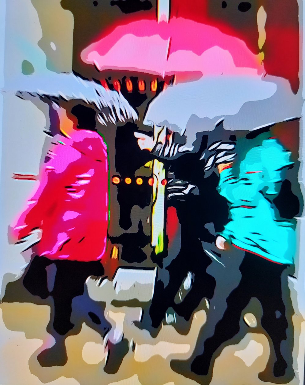 Bunter Regen von Mavet