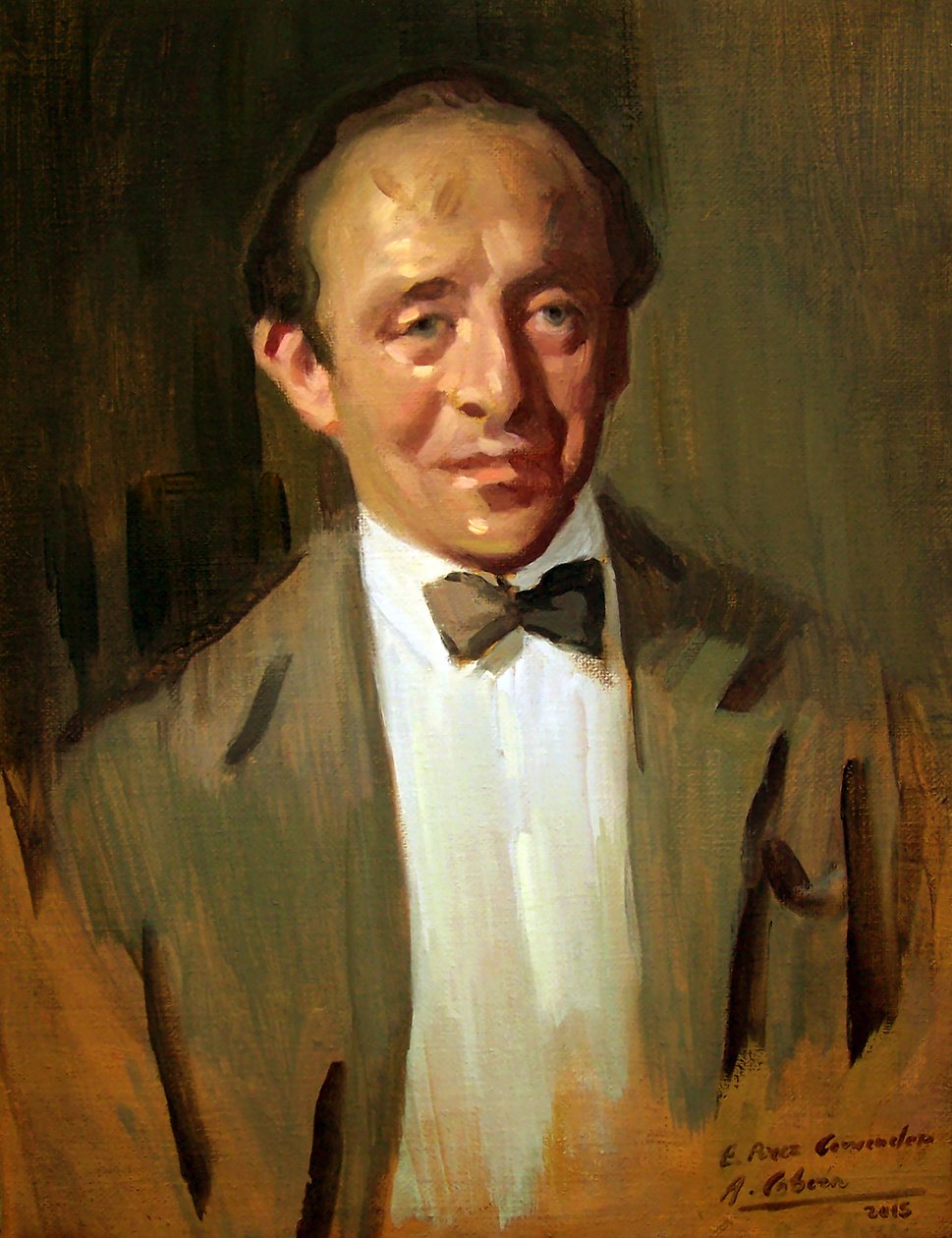Porträt von Enrique Pérez Comendador von Alejandro Cabeza