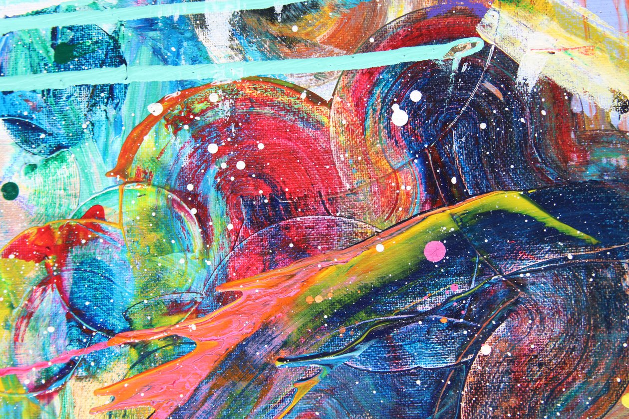 Weltenüberbrücker Detail von Emilie Csapo Ertl