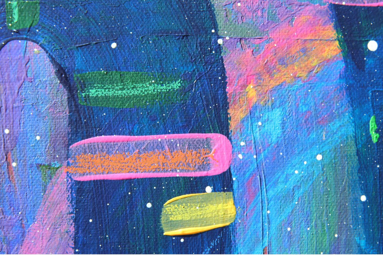 Weg des Bewusstseins Detail von Emilie Csapo Ertl