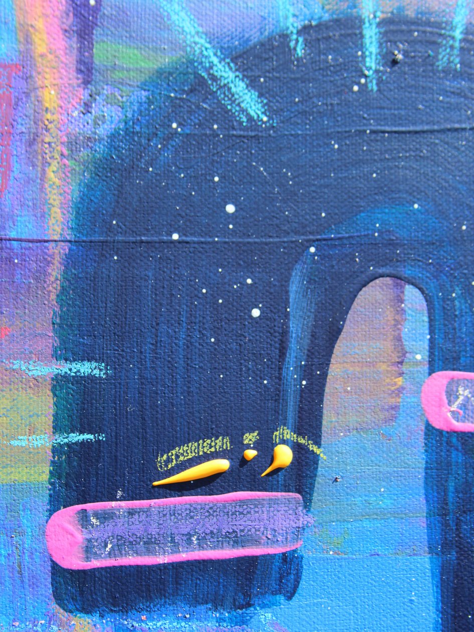 Weg des Bewusstseins Detail von Emilie Csapo Ertl