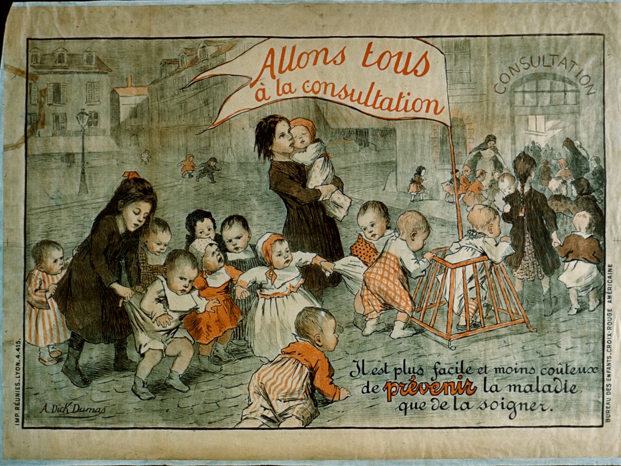 Alle werden eine Beratung haben, 1915 von A. Dick Dumas