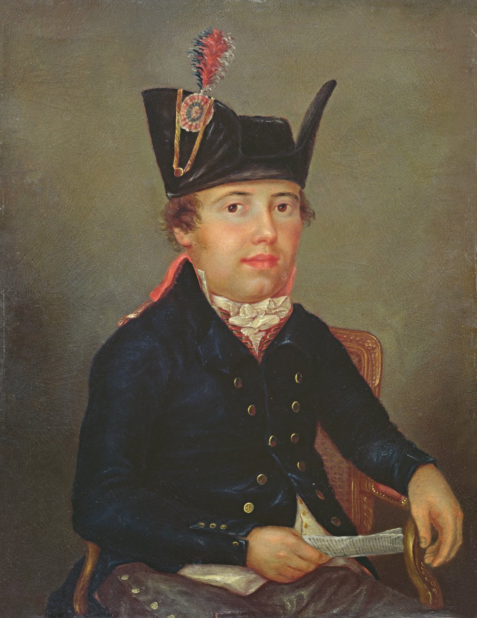 Porträt von Pierre-François Palloy von A. Donchery