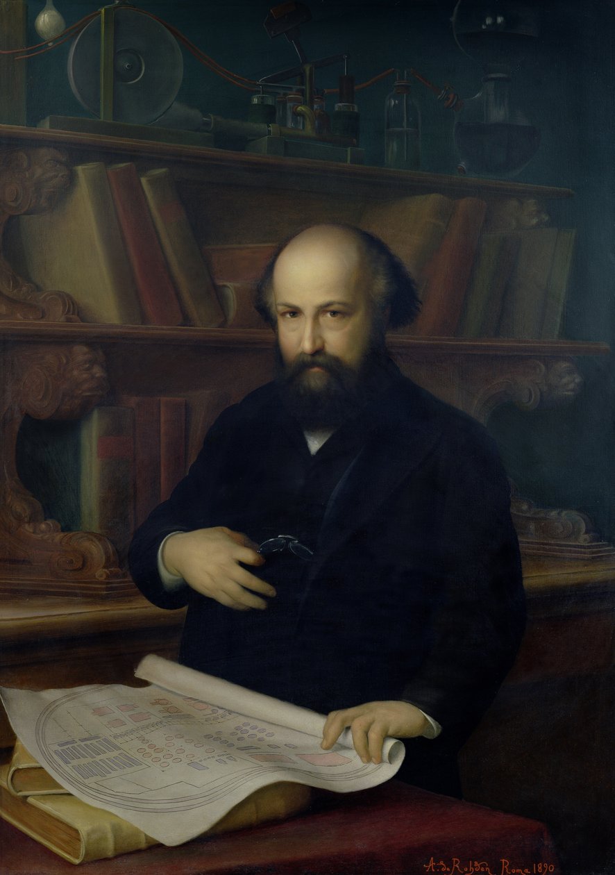 Ludwig Mond (1839-1909) 1890 von A. Rohden