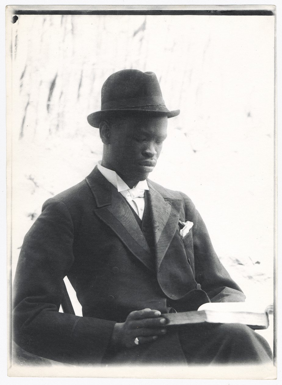 Sekhome, Khamas Sohn, ca. 1910 von A. E. Hargreave