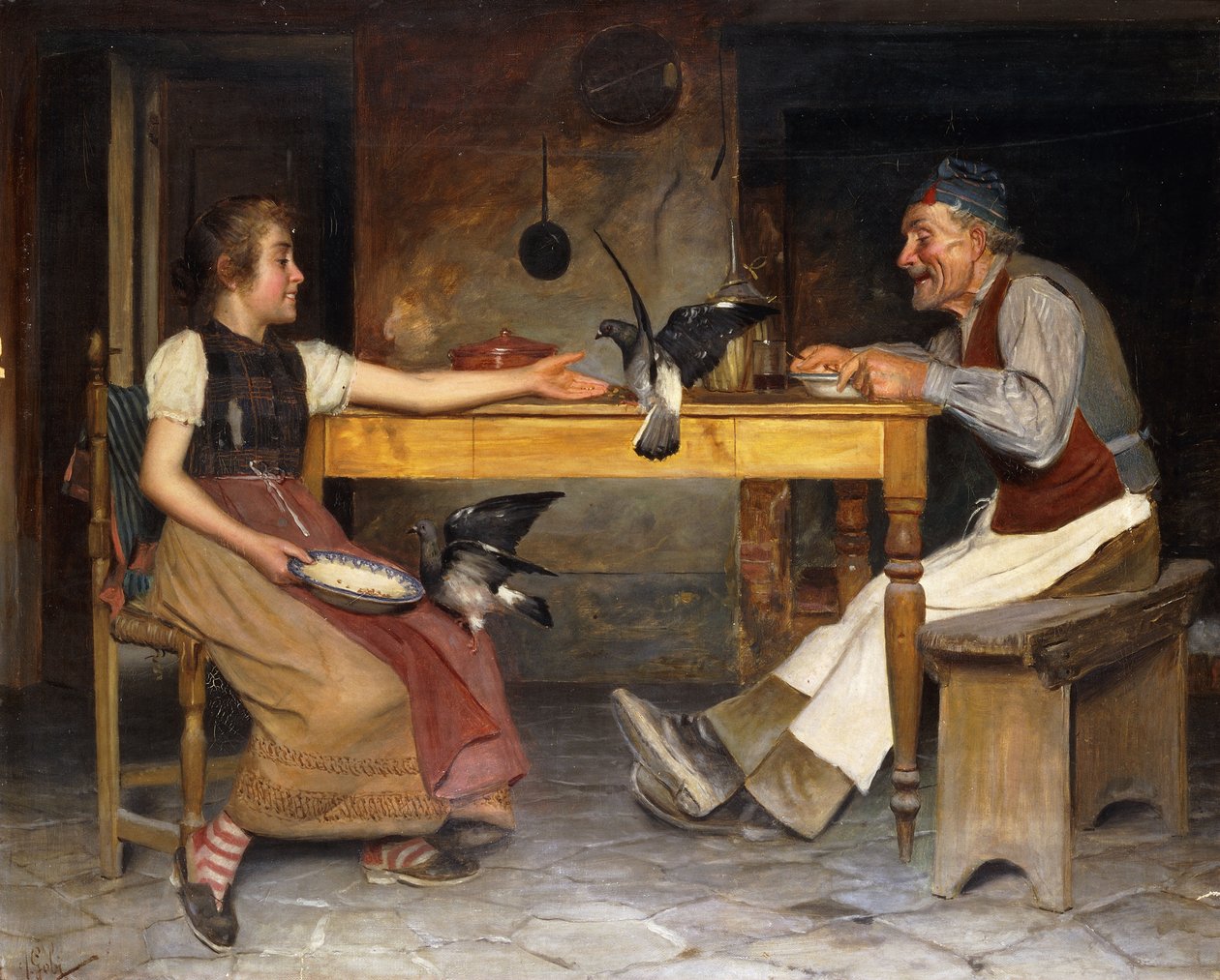 Ein gemeinsames Mahl von A. Gobi