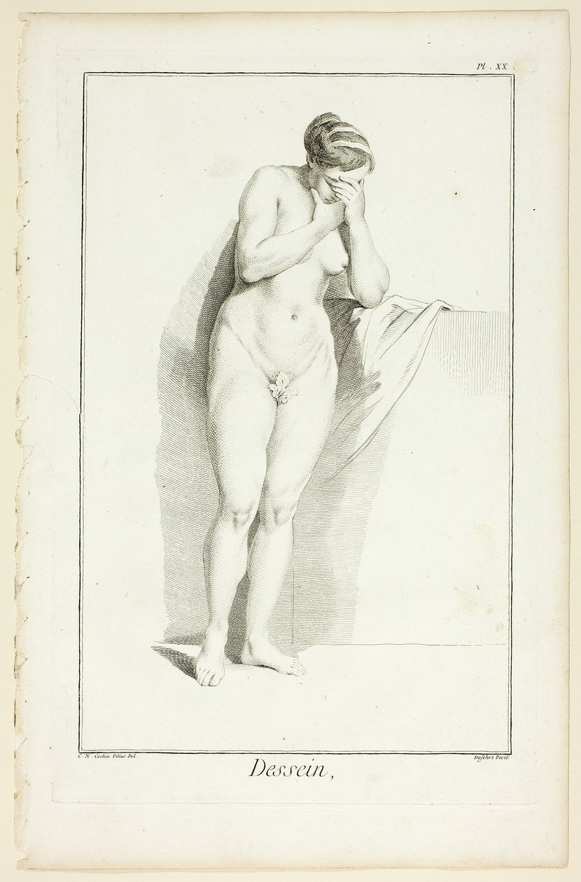 Design: Figur aus der Encyclopédie von A. J. Defehrt