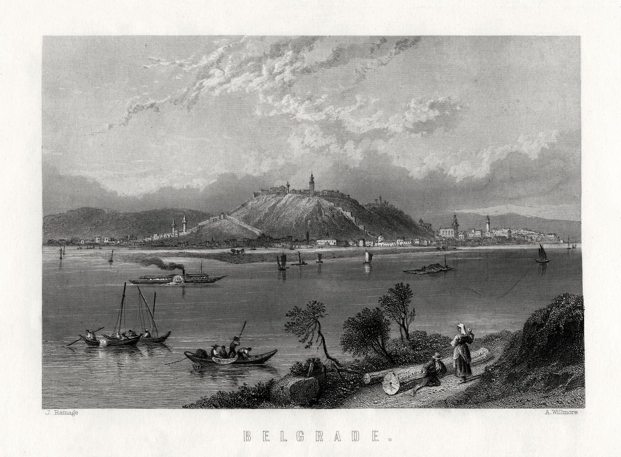 Belgrad, 1883 von A. Willmore