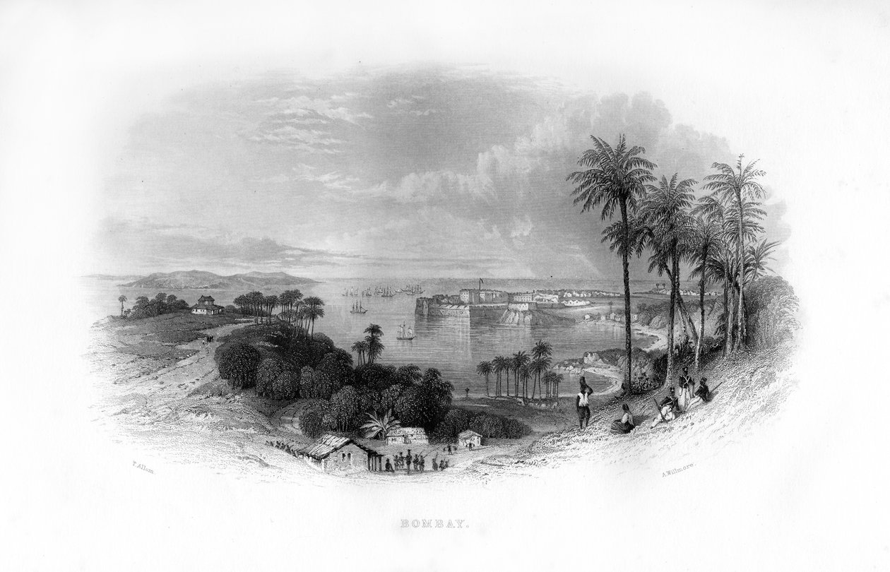 Bombay, Indien, 19. Jahrhundert von A. Willmore