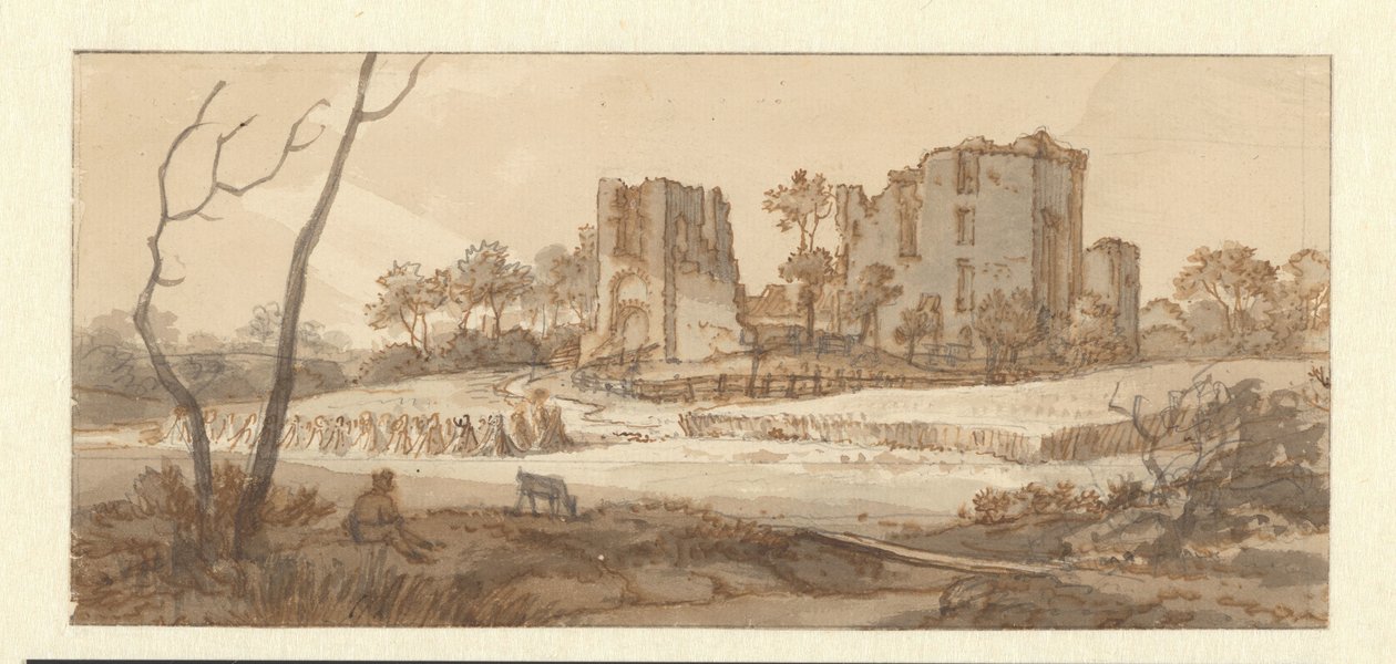 Ruine von Brederode von Aarnout ter Himpel