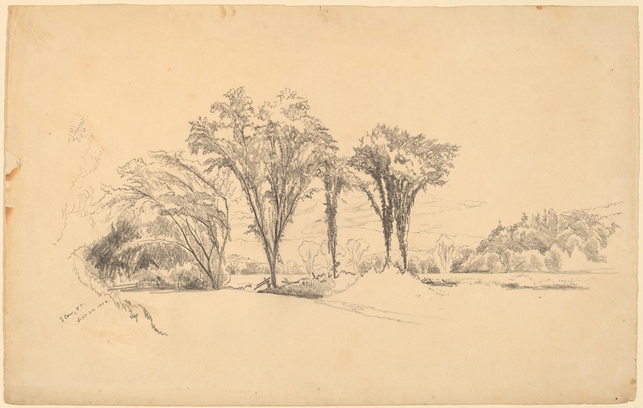 Stowe, Vermont von Aaron Draper Shattuck