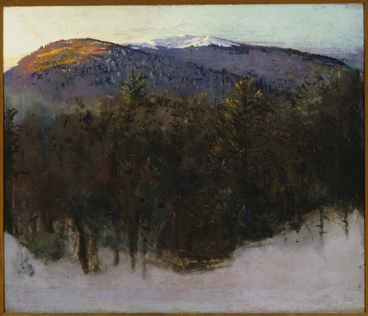Monadnock, Wintersonnenaufgang von Abbott Handerson Thayer