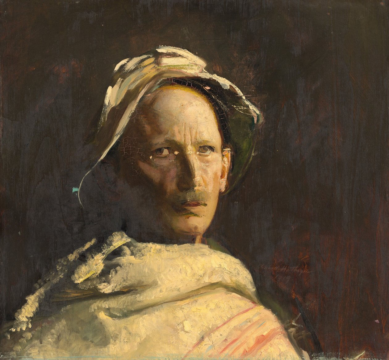 Selbstporträt von Abbott Handerson Thayer