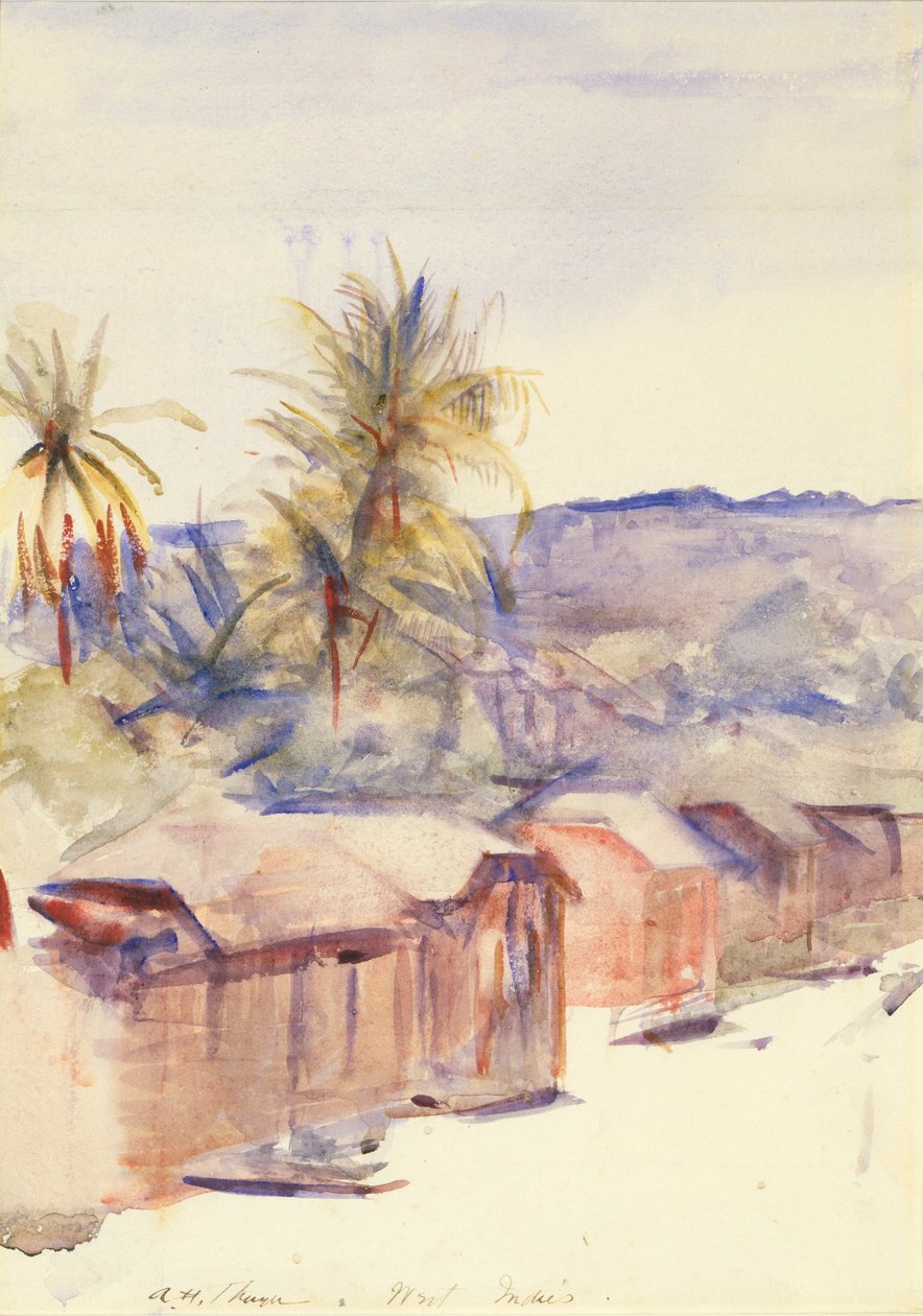 Dorfstraße, Dominica von Abbott Handerson Thayer