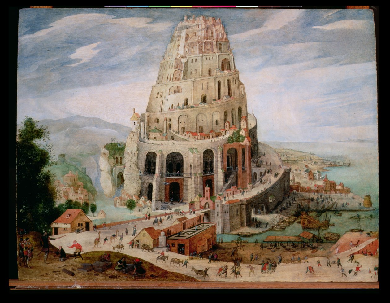 Der Turm von Babel von Abel Grimmer or Grimer