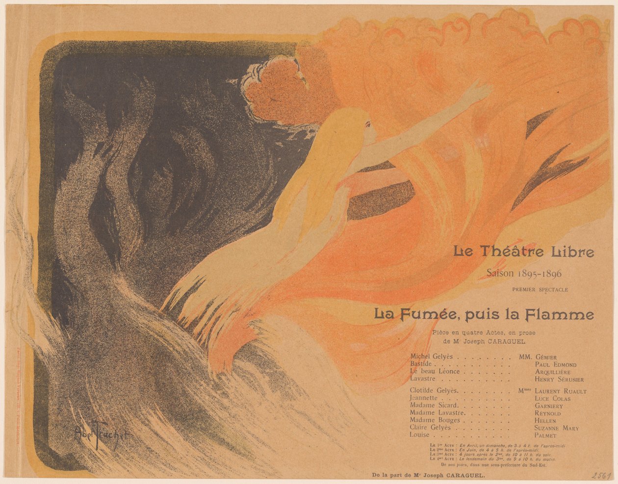 Théâtre Libre: Der Rauch, dann die Flamme von Abel Truchet