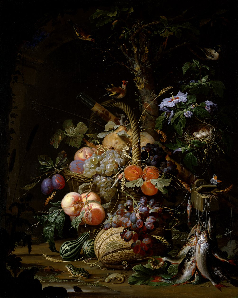 Stillleben mit Früchten von Abraham Mignon