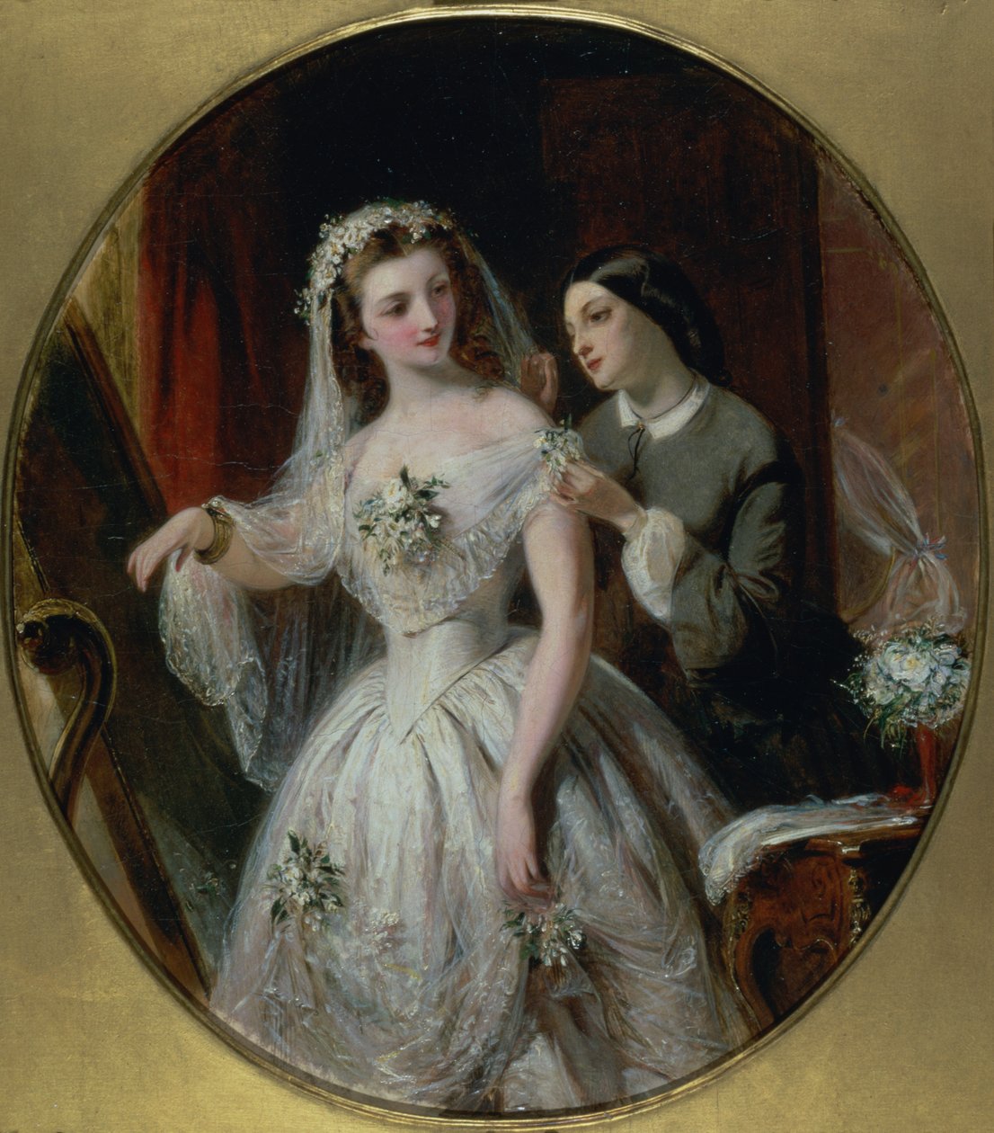 Das Hochzeitskleid von Abraham Solomon