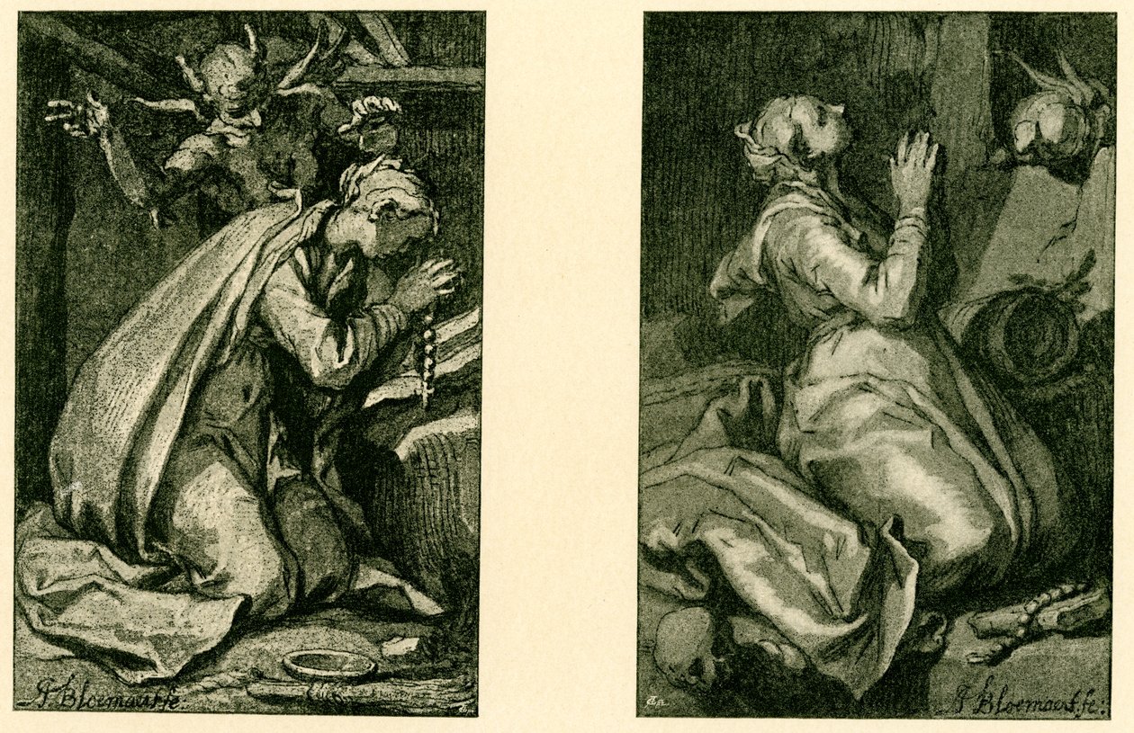 Heilige Büßer von Abraham Bloemaert