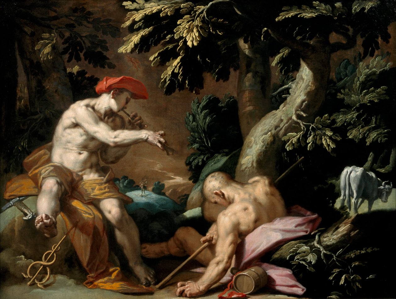 Merkur, Argus und Io von Abraham Bloemaert