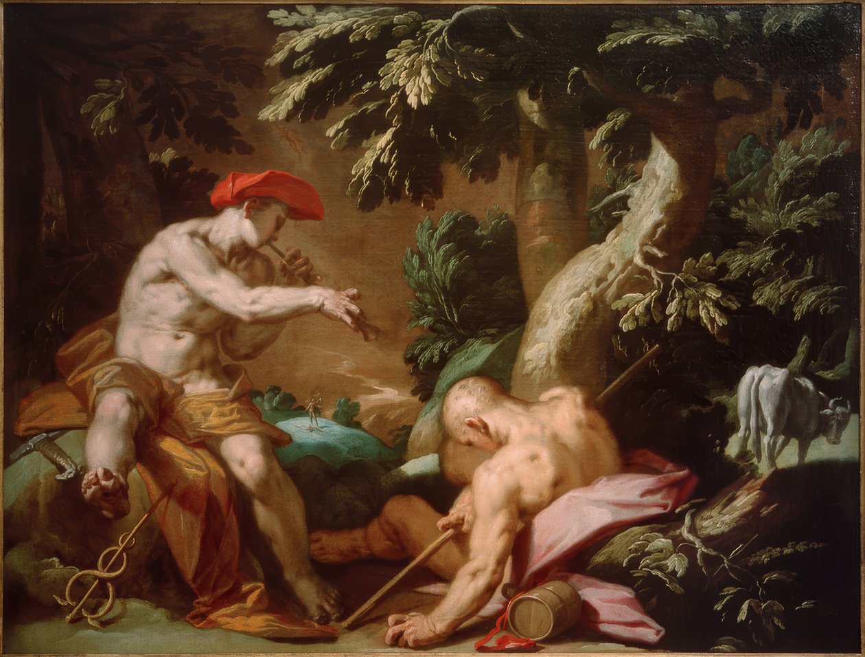 Merkur, Argus und Io von Abraham Bloemaert