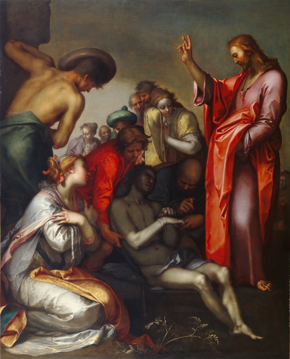 Die Auferweckung des Lazarus von Abraham Bloemaert