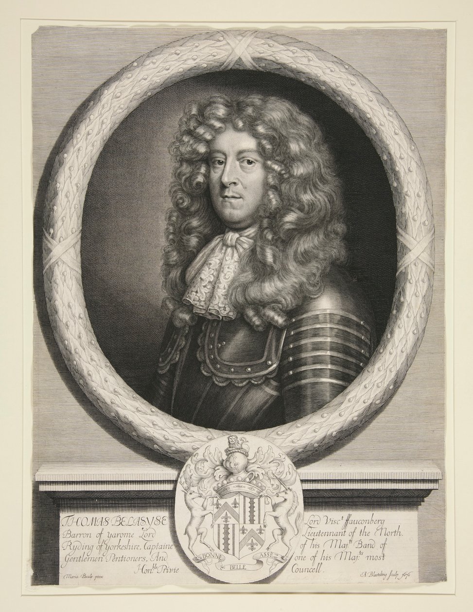 Thomas Belasyse, Lord Viscount Fauronberg von Abraham Blooteling