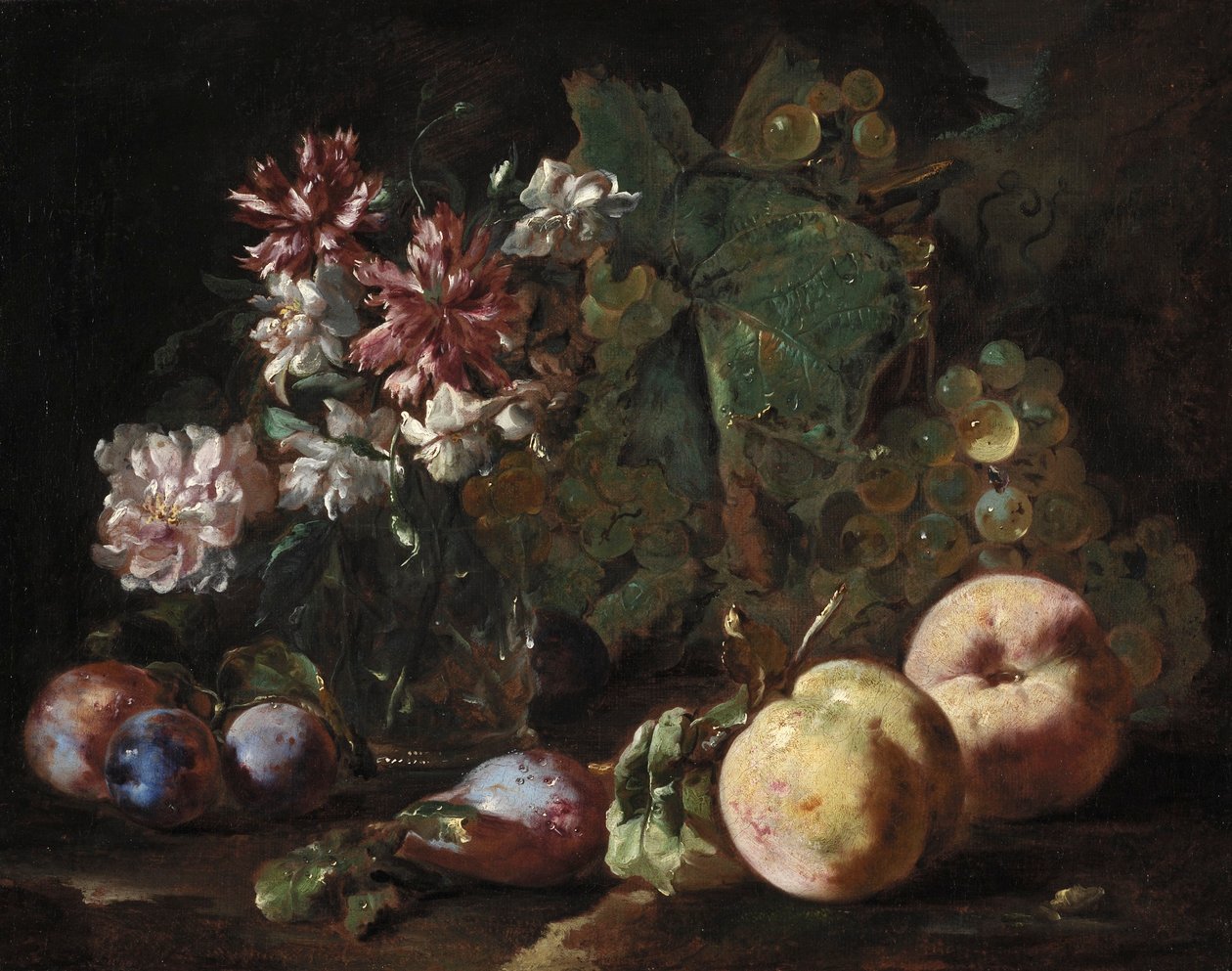 Stillleben mit Früchten und Blumen von Abraham Brueghel