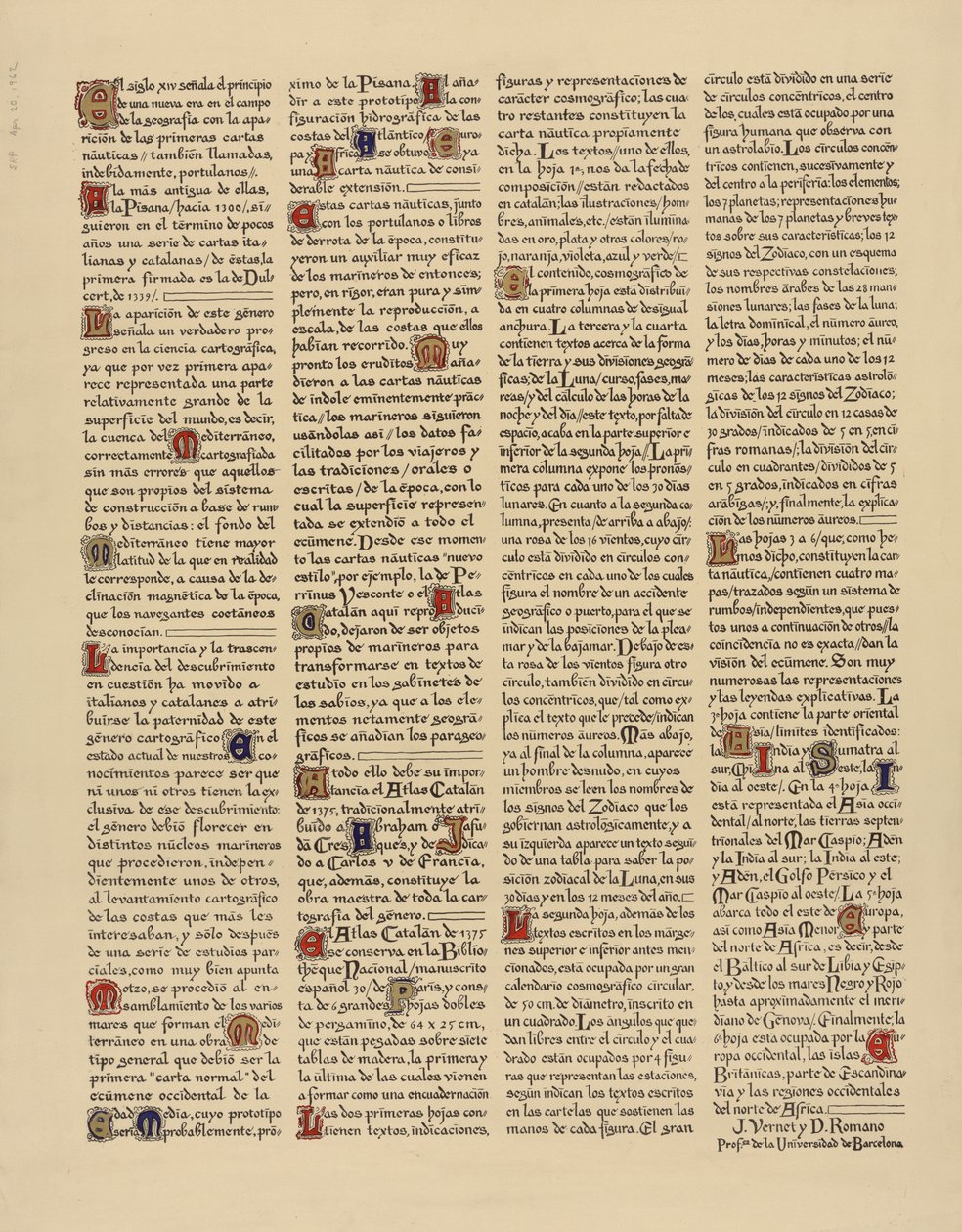 Unbekanntes Bild von Abraham Cresques