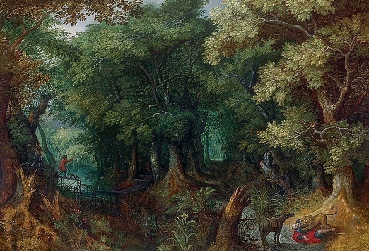 Waldlandschaft von Abraham Govaerts