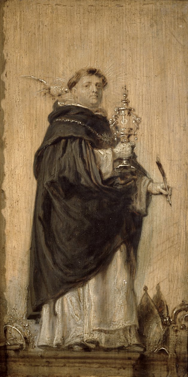 St. Thomas von Aquin, ca. 1640-50 von Abraham Jansz. van Diepenbeeck