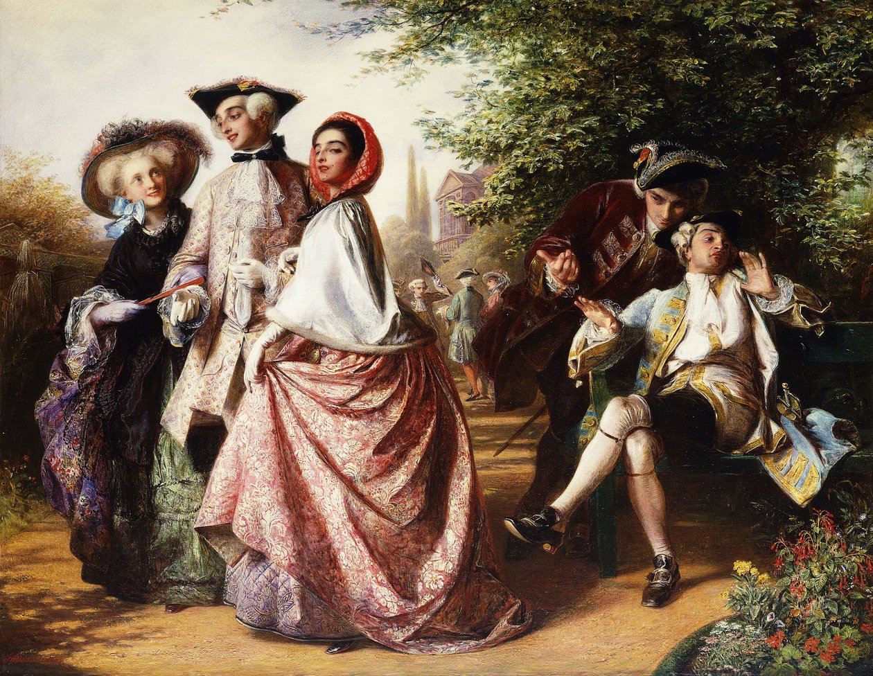Der Fuchs und die Trauben von Abraham Solomon