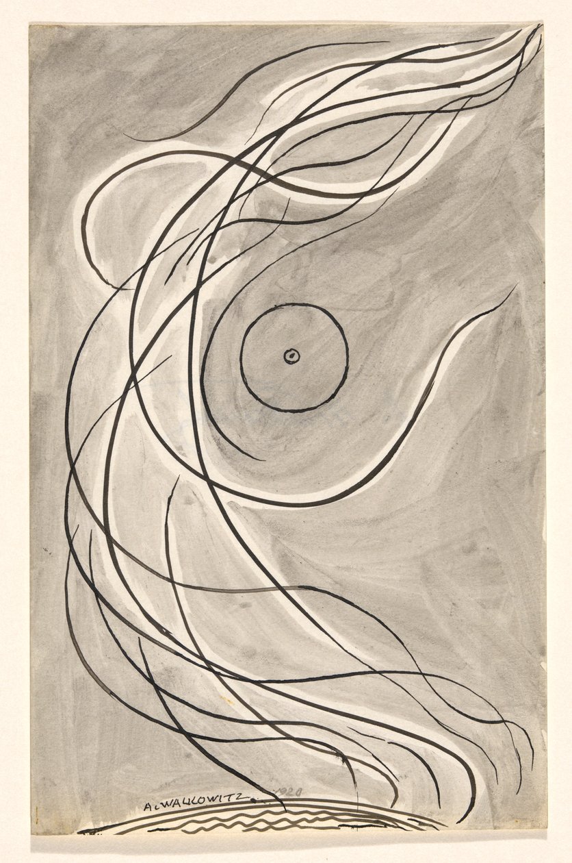 Tanzabstraktion: Isadora Duncan von Abraham Walkowitz