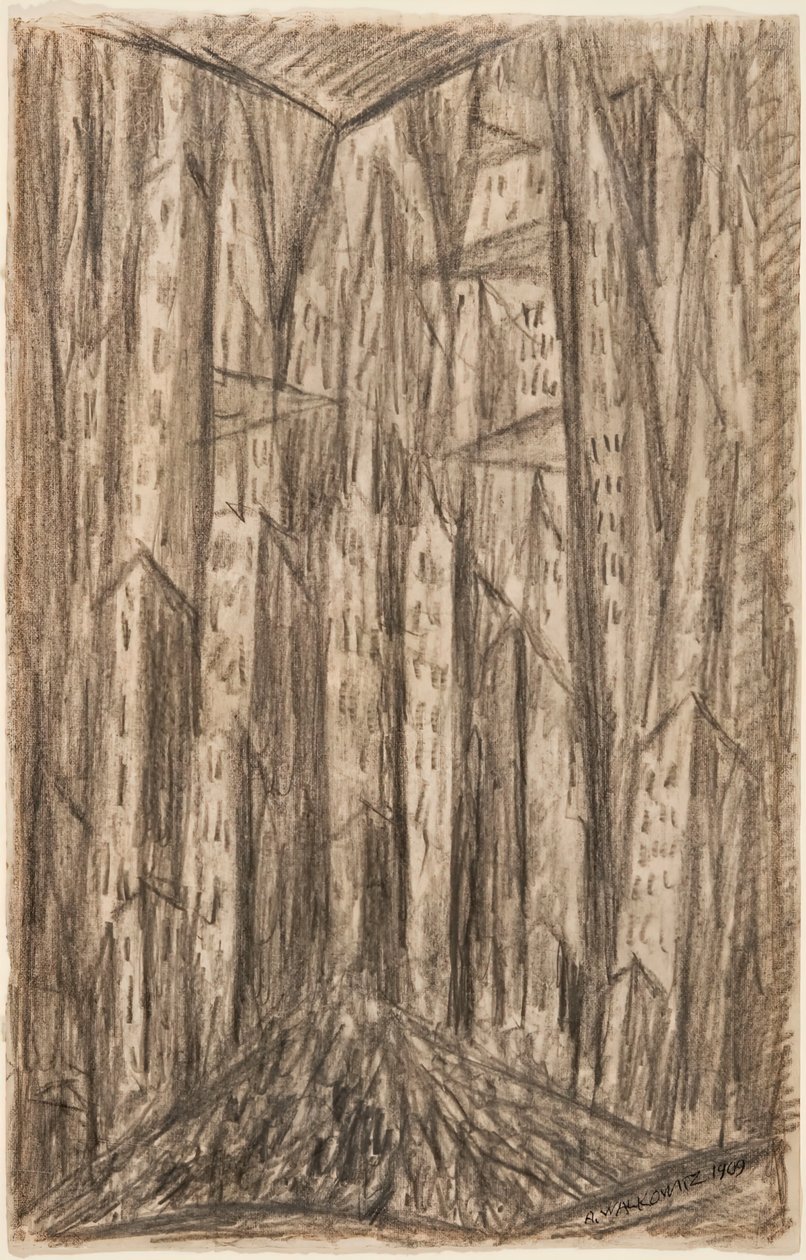 Die Stadt, 1909 von Abraham Walkowitz